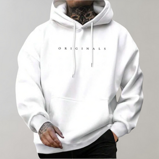 Streetwear hoodie with “Originals” graphic and relaxed fit | Originals