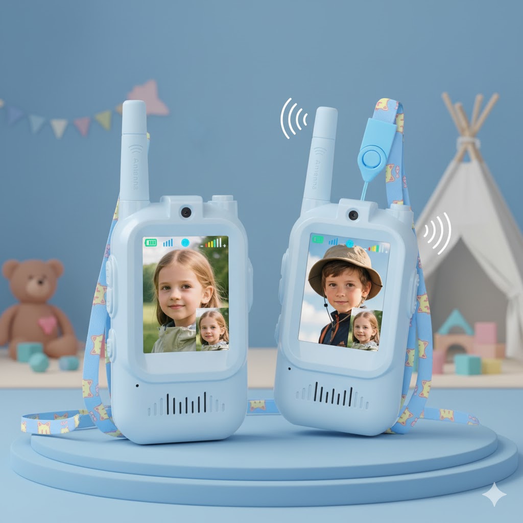 BuddyTalk Video Walkie-Talkies for Kids
