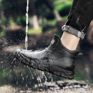 Waterproof slip on rain boots durable non slip design | Torrence